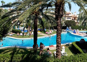 Seasonal outdoor pool