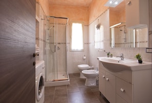 Shower, hair dryer, bidet