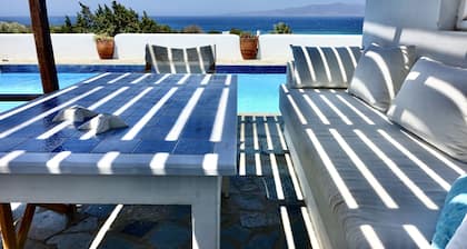 Kamari Villa-H With Private Pool