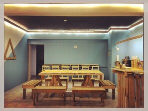 Breakfast area - Hostel Morenita Linda (Cancun)