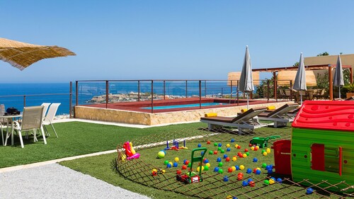 Exceptional Panoramic Sea Views, Hanging Over Rethymno City