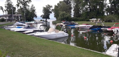 house waterfront lake Geneva area of light