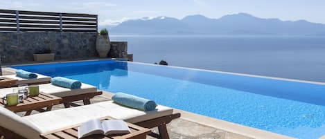 Una piscina riscaldata