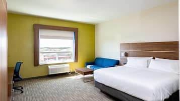 Coffre-fort, bureau, rideaux d’obscurcissement