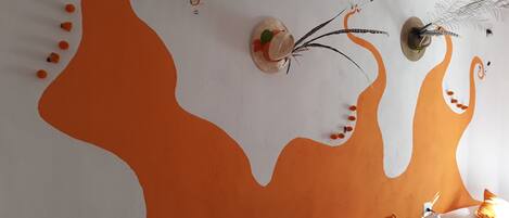 5 chambres, fer et planche Ă repasser, lit parapluie