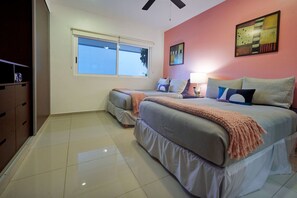 Family Condo, Multiple Beds, Non Smoking | 2 bedrooms, in-room safe, iron/ironing board, free WiFi