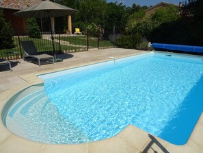 Außenpool, beheizter Pool