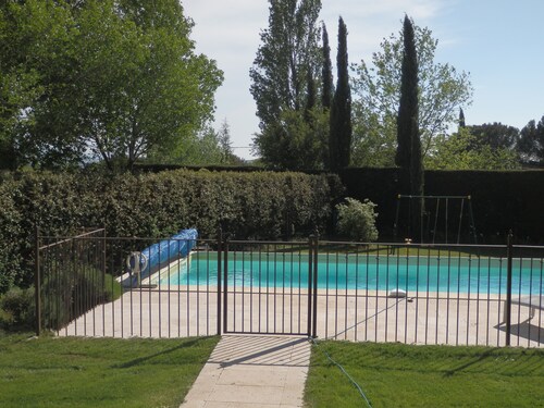 Air-conditioned house 1 km Bédoin/Ventoux - Private/heated swimming pool - Wifi