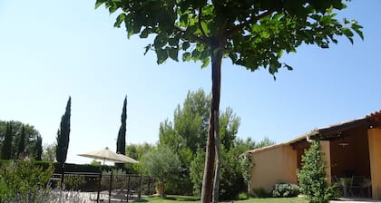 Maison 6 P. climatisée située 1,5 km de Bédoin - Piscine privée/chauffée -. Wifi