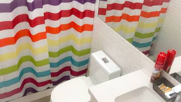 Exclusive Apartment, 1 Bedroom, Non Smoking, City View | Bathroom | Deep soaking tub, rainfall showerhead, free toiletries, hair dryer