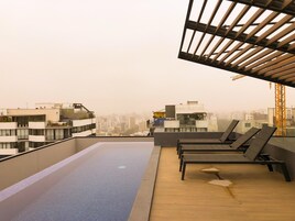 Piscina en la azotea