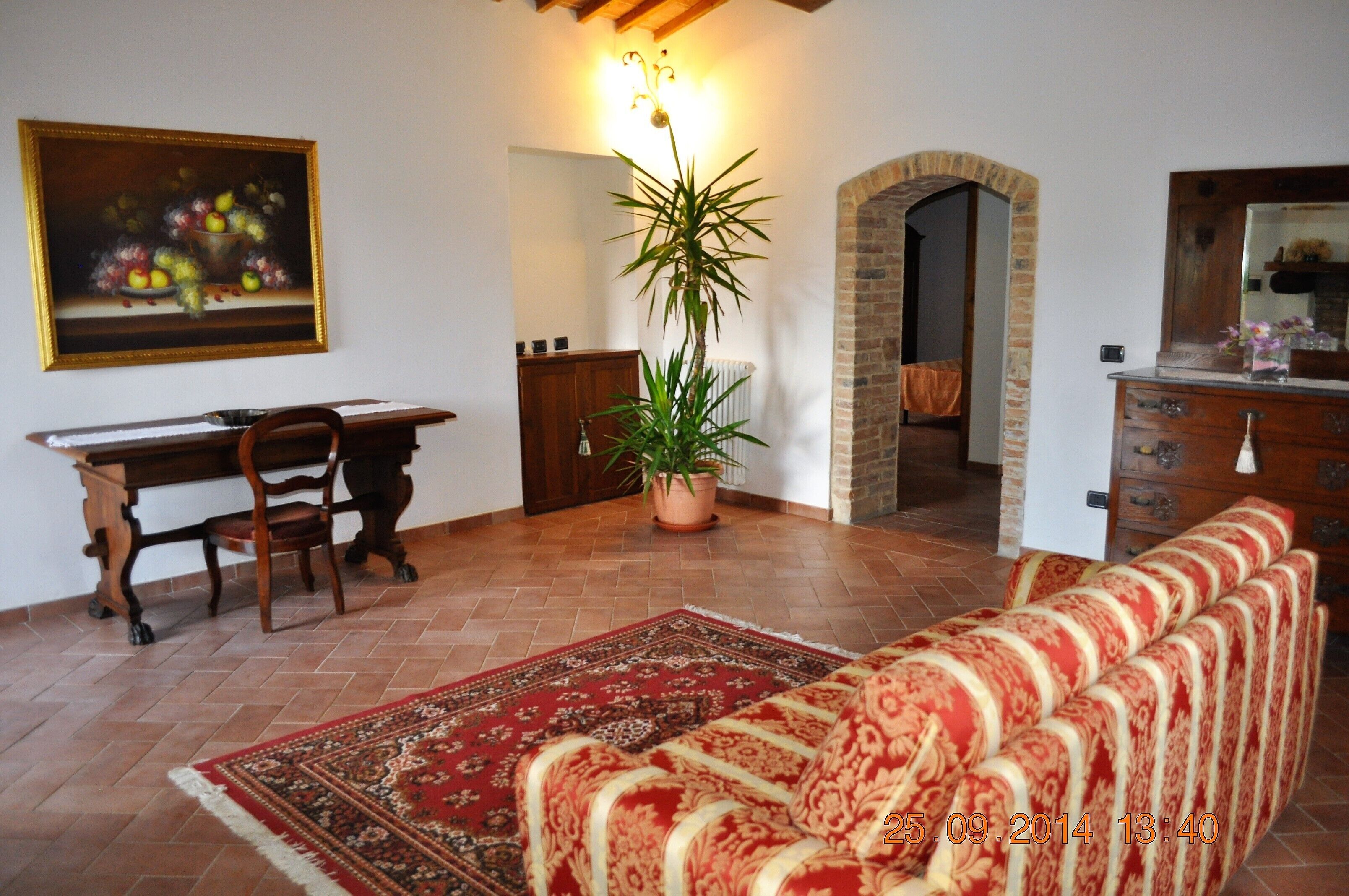 TV, fireplace, DVD player, books