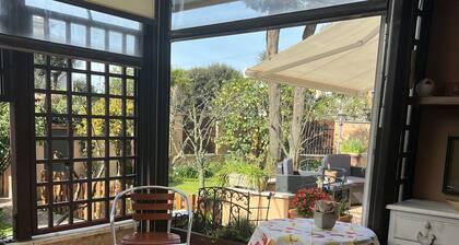 la maison de plage à deux pas du centre de Rome et à 10 min. de l'aéroport de Rom