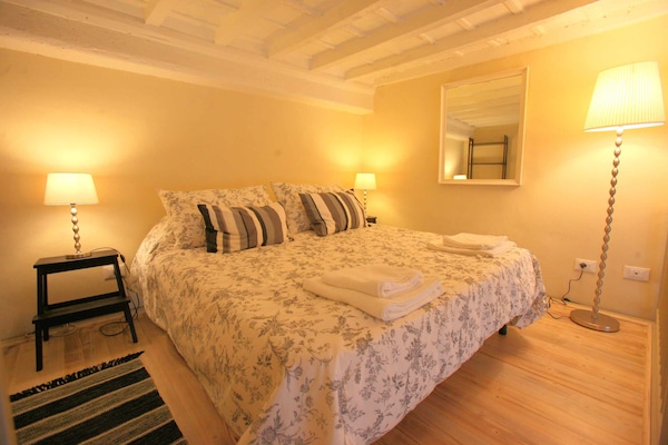 Bedroom on the mezzanine floor