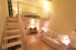 Smart TV, DVD player, books, music library