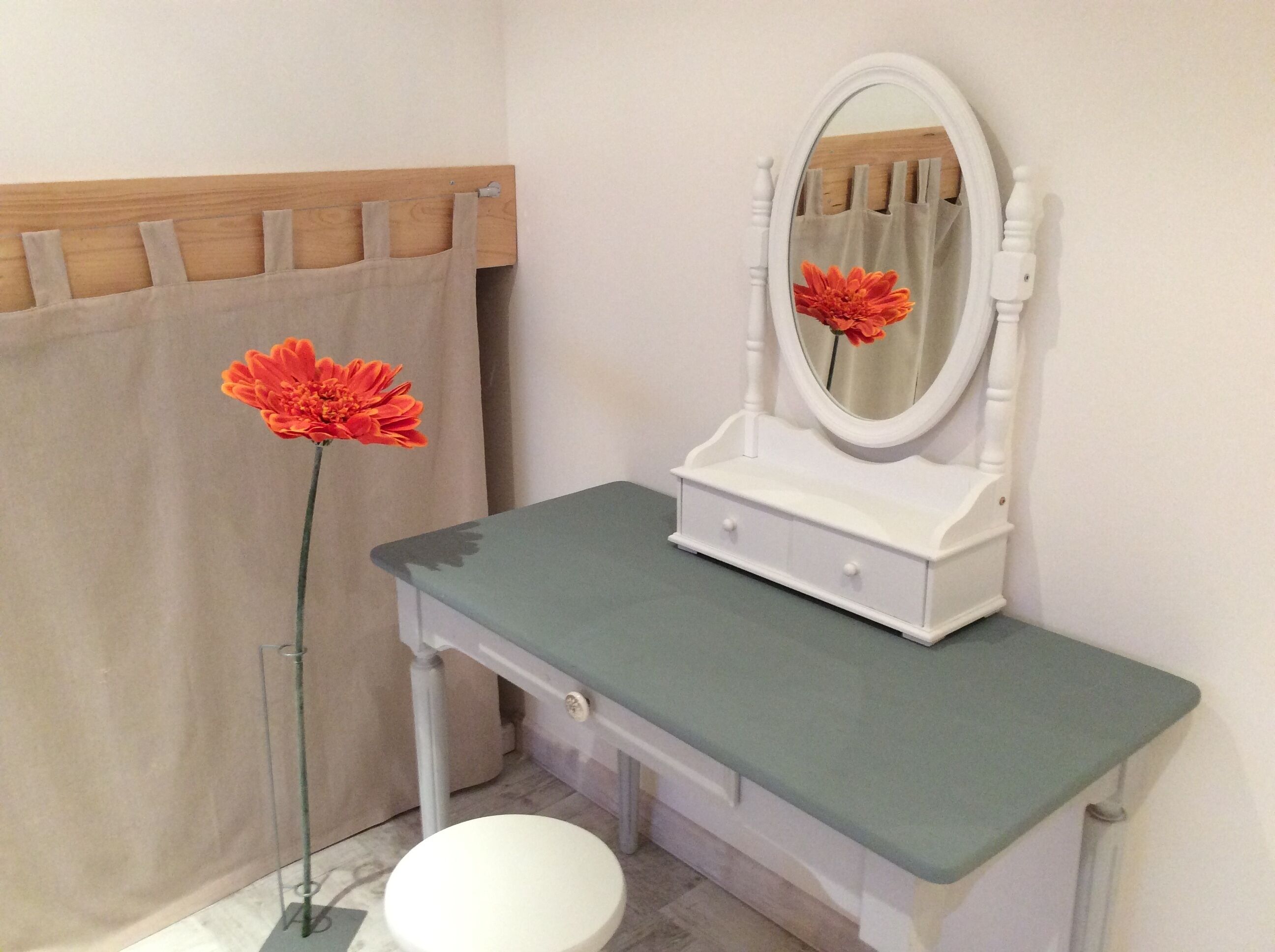 Very spacious loft in Carantec (Finistère), large garden and enclosed parking.