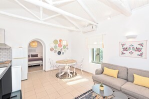 Smart TV, DVD player, books