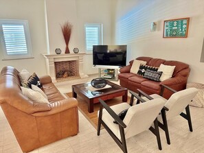 Smart-TV, peis og stereoanlegg