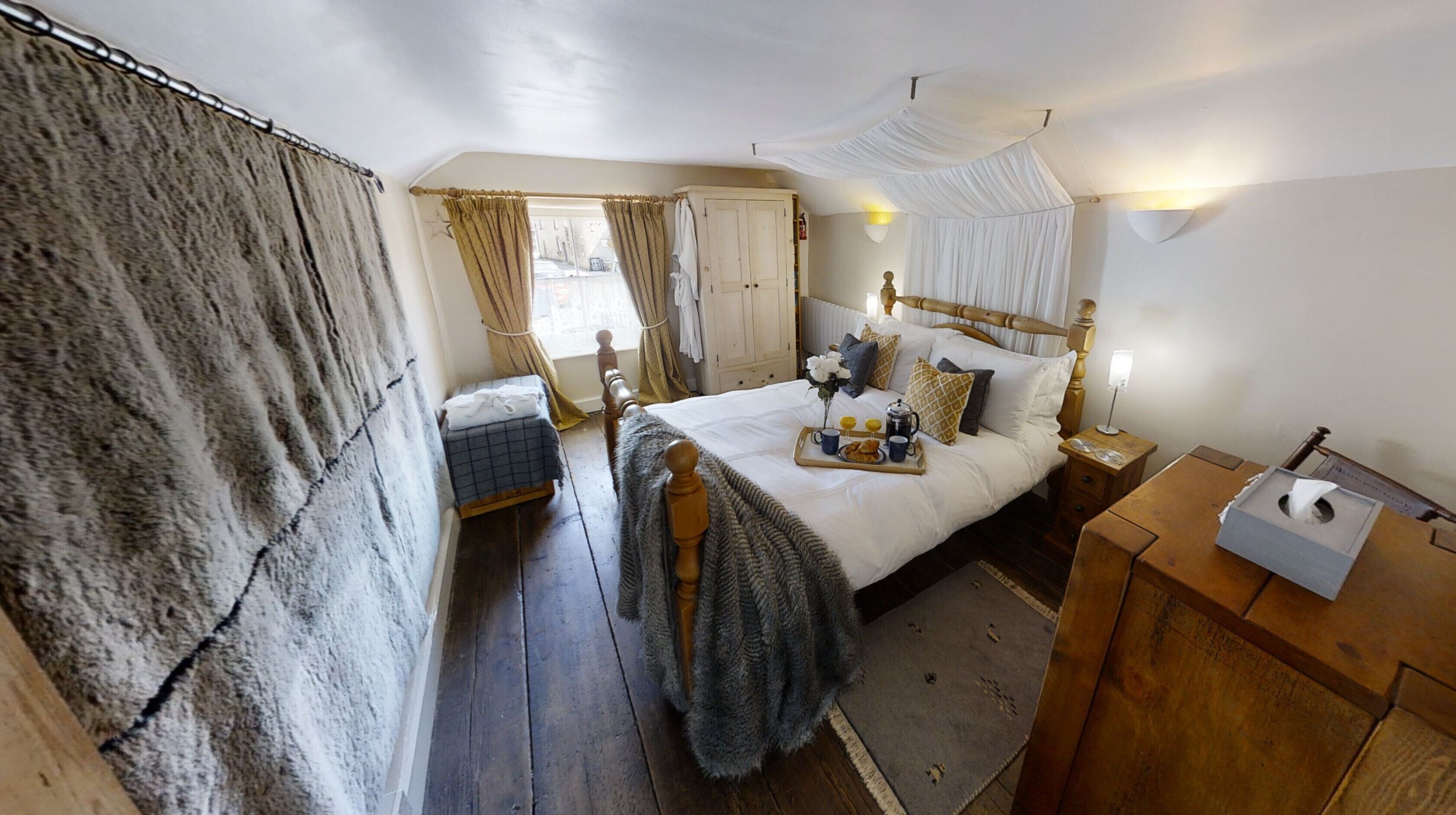 1 habitación y sábanas de algodón egipcio 