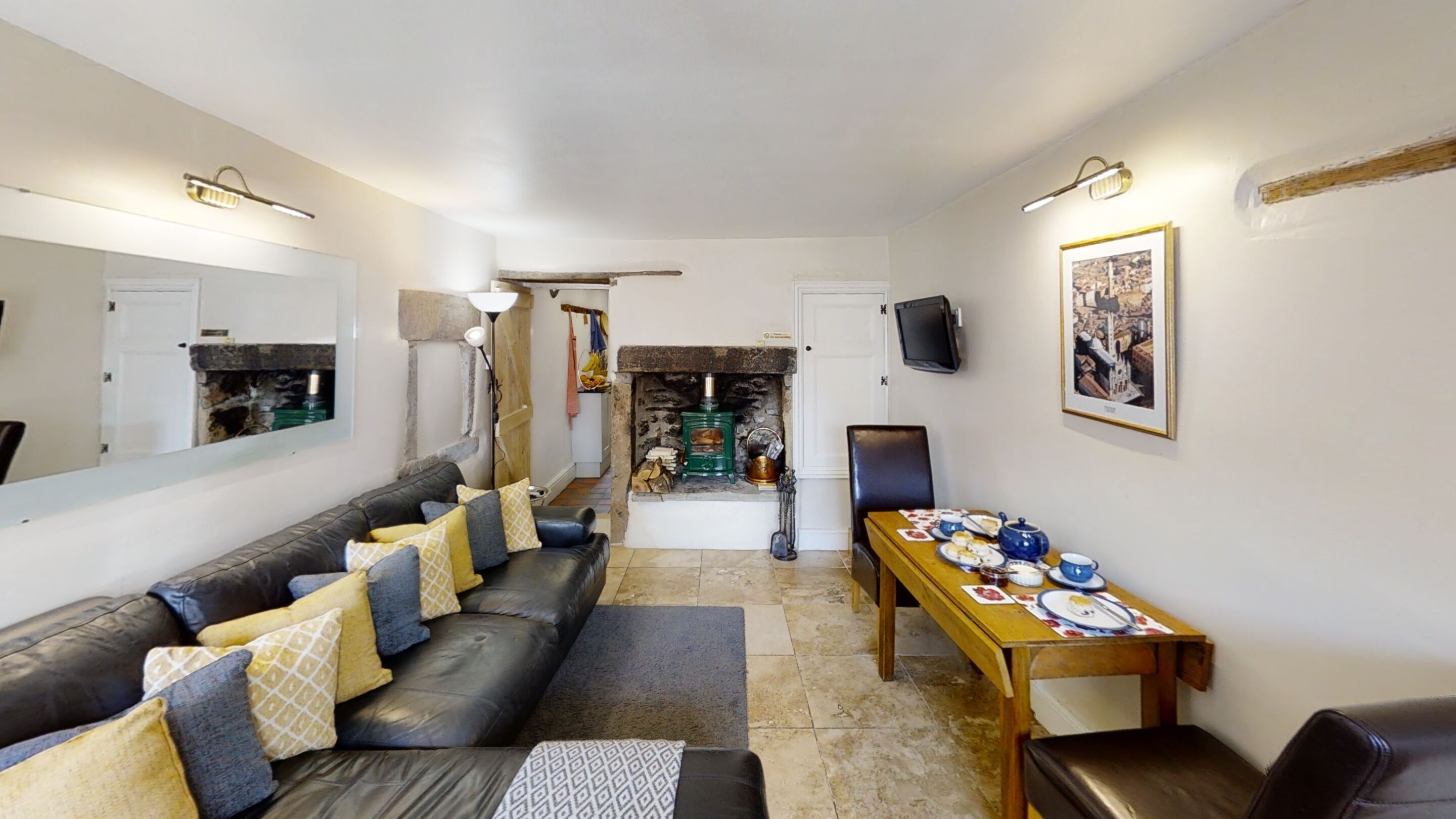 Thimble Cottage, Youlgreave lovely stone cottage for 2 with Woodburner and Wifi