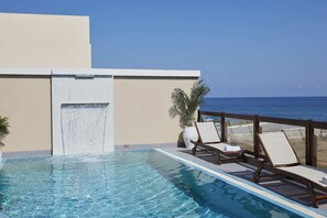 Una piscina riscaldata