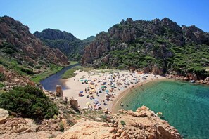 Beach nearby, beach towels