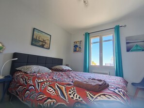 3 dormitorios, escritorio, tabla de planchar con plancha y wifi gratis