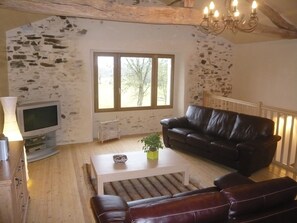 TV, DVD player, ping pong, books - Superb Rural Gite with Private Heated Pool (Mouilleron-Saint-Germain)