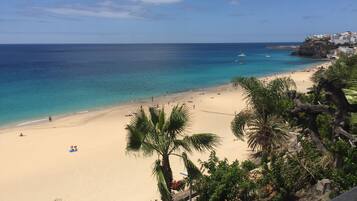 Tæt på stranden, badehåndklæder