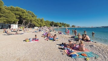 On the beach