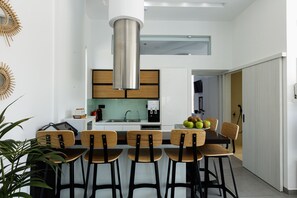 Dining - Chara Sensory Luxury Villa with Heated Pool & Gym
 (Rethymno)