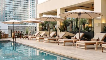 Piscina en la azotea