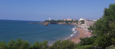 Una spiaggia nelle vicinanze