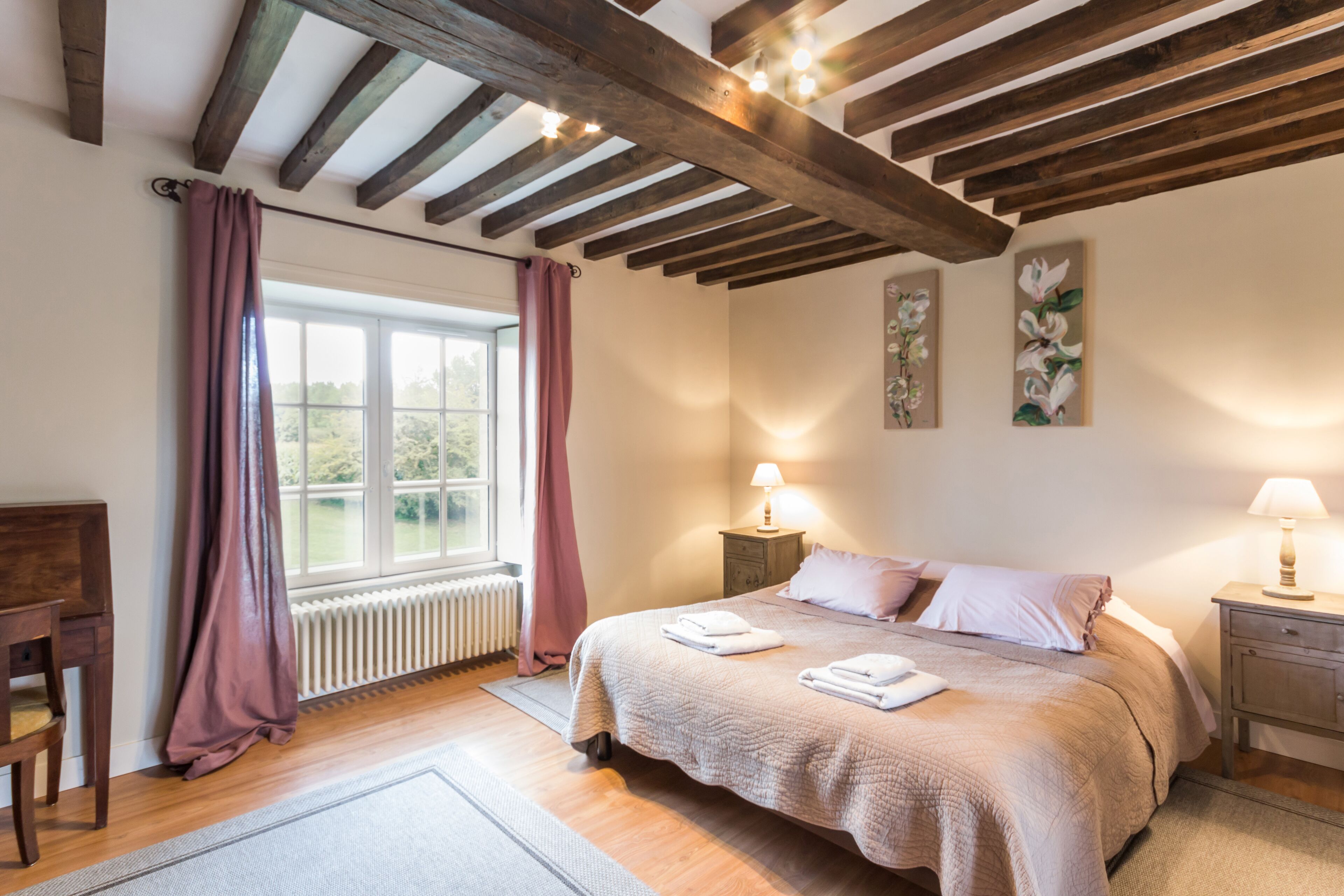 5 chambres, fer et planche à repasser, Wi-Fi gratuit, draps fournis