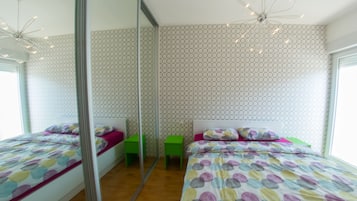 1 bedroom, iron/ironing board, free WiFi, bed sheets