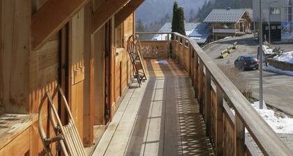 Chalet le Dahu - nur 50 m vom Lift, der Sauna und dem Dampfbad entfernt, bietet bequem Platz für 12 Personen