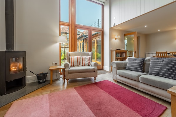 تلفزيون، مدفأة