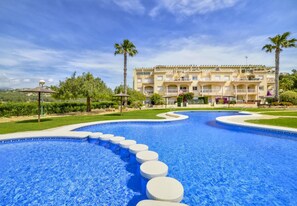 Pool - CASANOVA - Nice two bedroom apartment with pool and tennis court (Calpe)