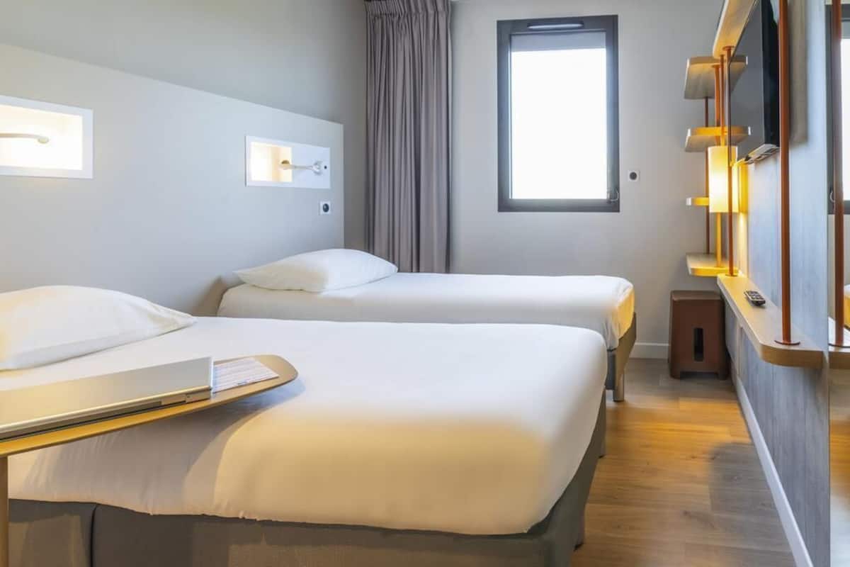 Habitación con 2 camas individuales, 2 camas individuales | Insonorización, cunas gratuitas, wifi gratis y ropa de cama
