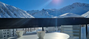 Hermoso apartamento totalmente renovado, 8p, Senderos de pie, Tignes Le Lac, WIFI.