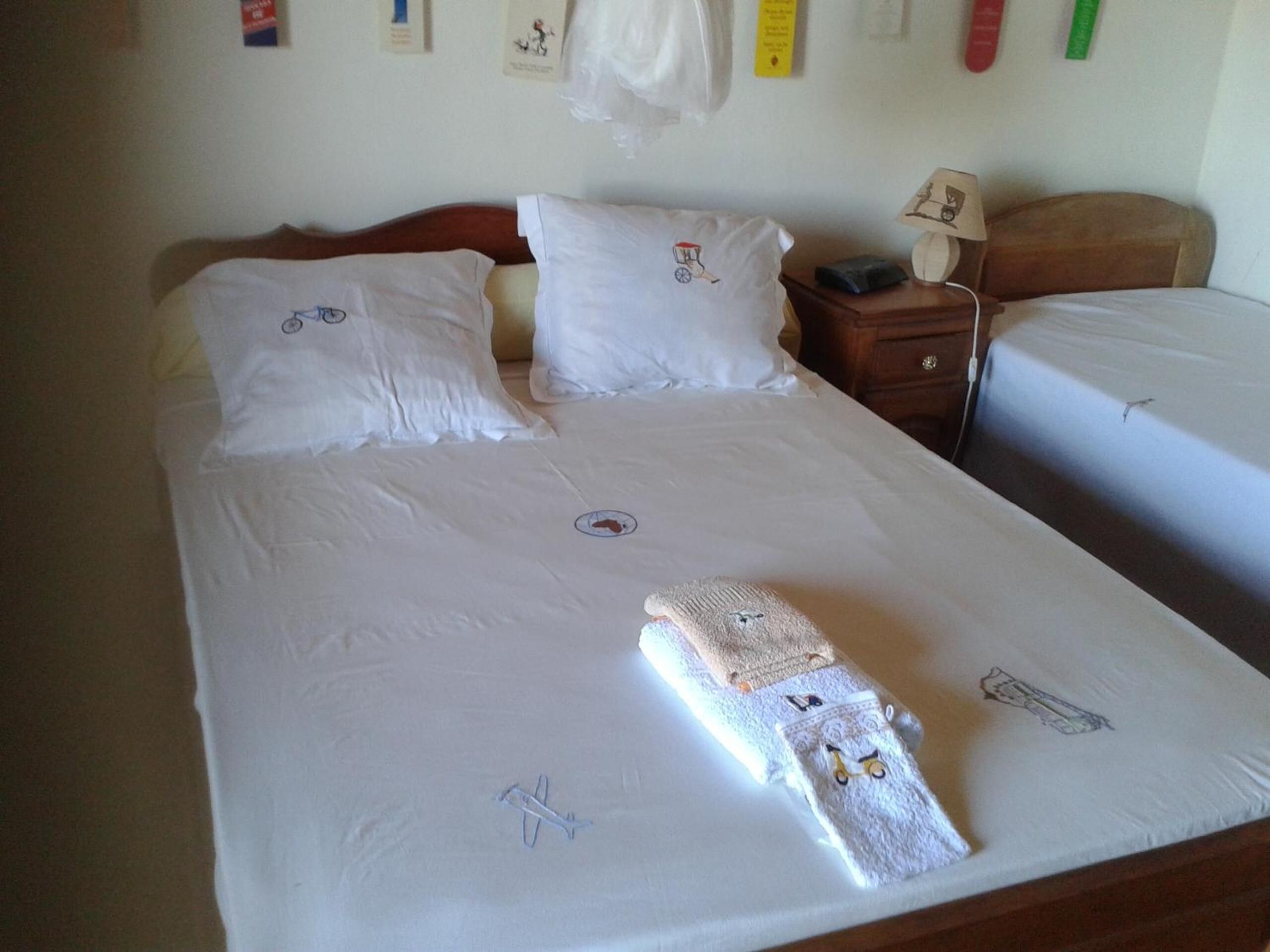 4 bedrooms, pillowtop beds, individually decorated