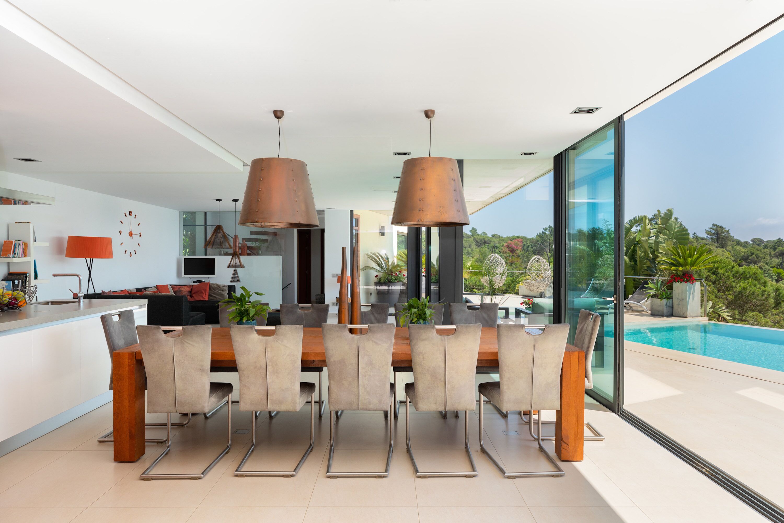 Luxury villa with amazing sea view and infinity swimming pool