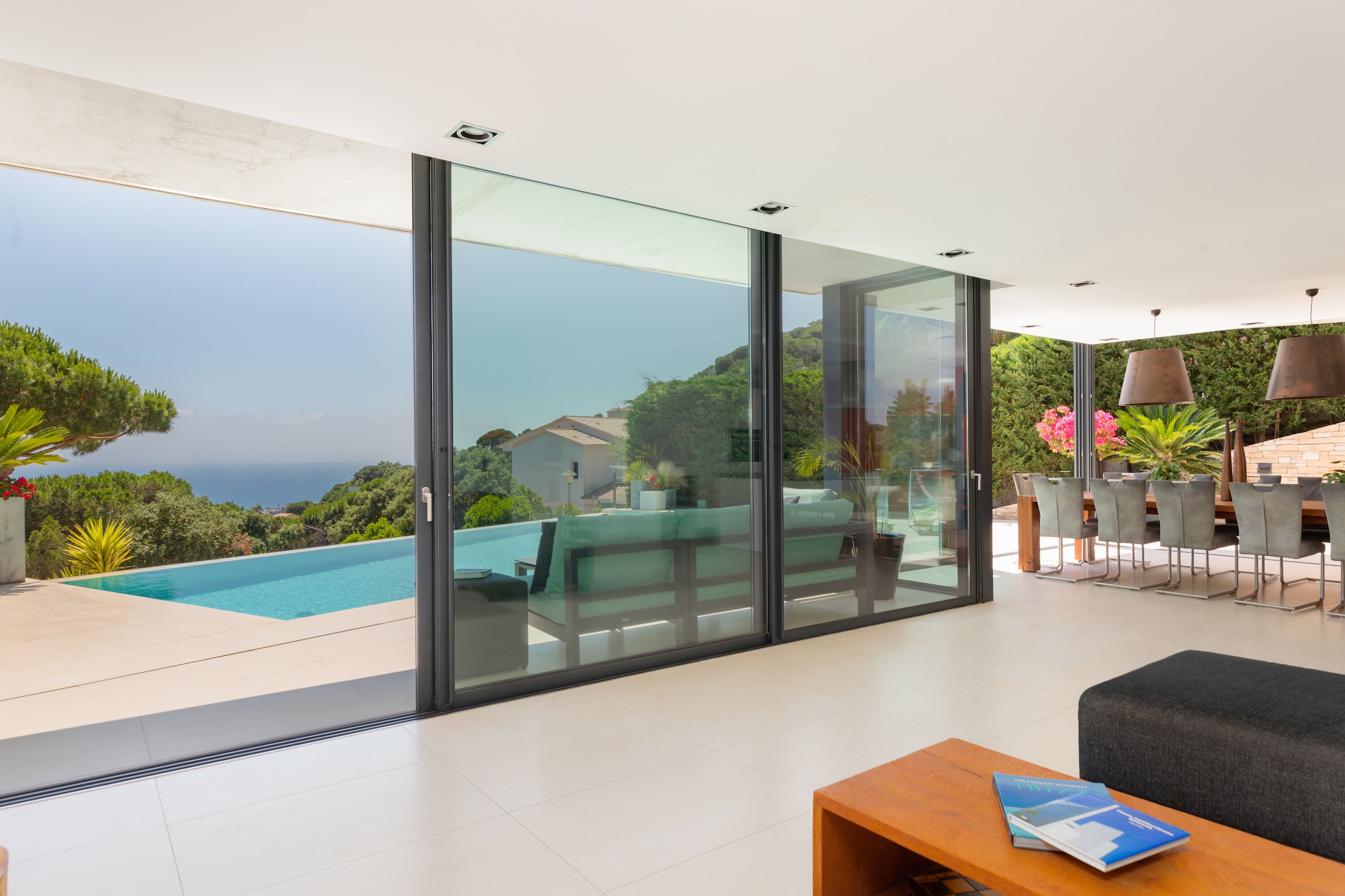 Luxury villa with amazing sea view and infinity swimming pool