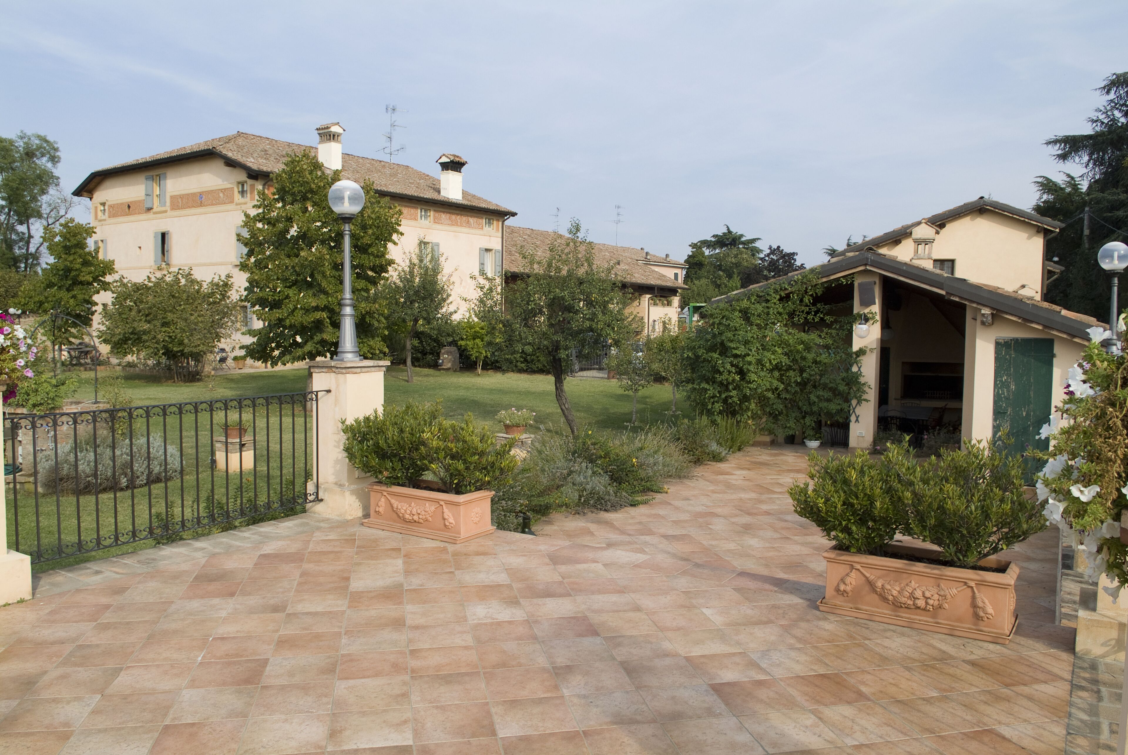 Enceinte de l’hébergement