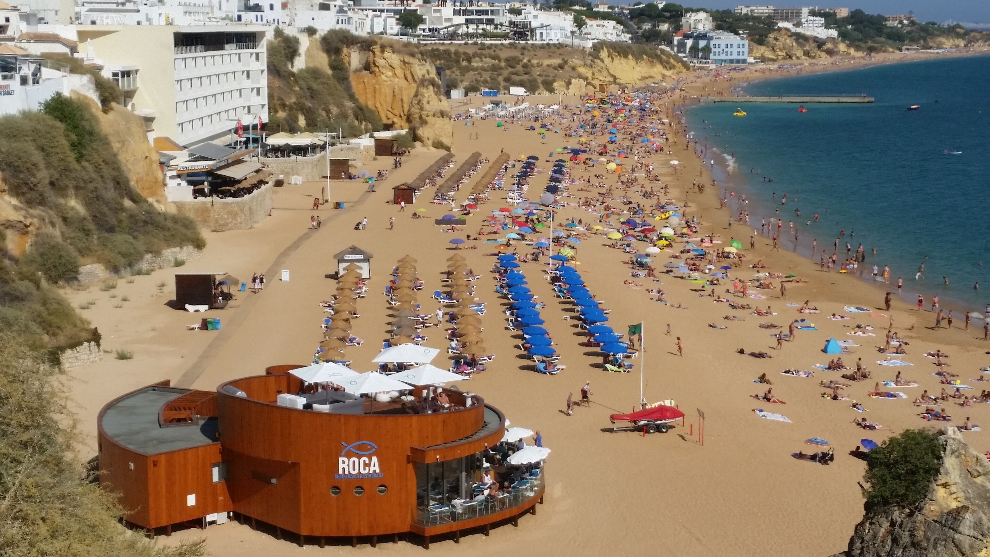 Penecco or Tunnel beach in Summer