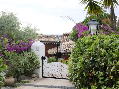 Villa on the sea Calabria TROPEA View Stromboli pool and private beach