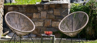 Wonderful  villa for 7 guests with A/C, private pool, hot tub, WIFI, TV and pets allowed