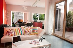 TV, fireplace - Dolce Vita cottage (4 pers.) (Bordeaux)