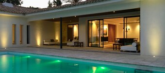 Modern Villa in Marbella - Private Heated Pool, BBQ & Golf Views