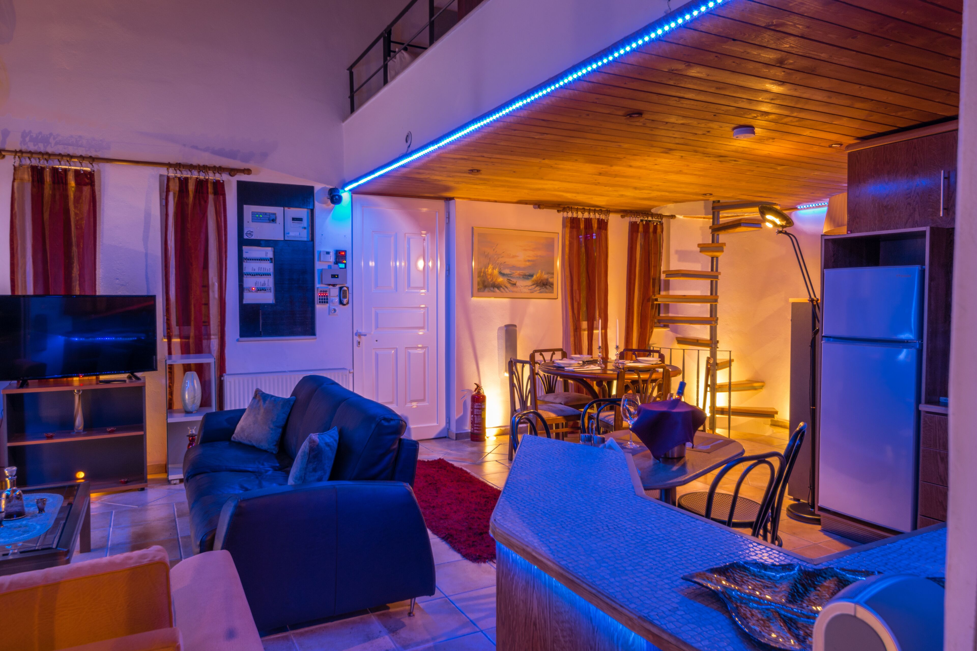 Kato Asites Villa is a 3-bedroom eco-friendly villa with a private pool